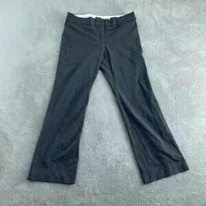Loft Womens Marisa Trousers Size 12 Gray 3023